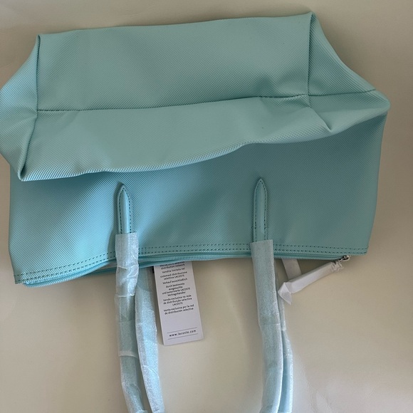 Brand New Lacoste Nylon Tote in Light Blue - Picture 5 of 6
